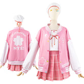 Vtuber Sakura Miko Anime Cosplay Costume School Outfit for Women - Halloweez